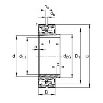 підшипник 239/600-B-K-MB + AH39/600-H FAG