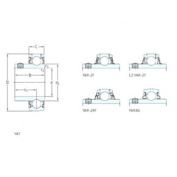 підшипник YAT204 SKF