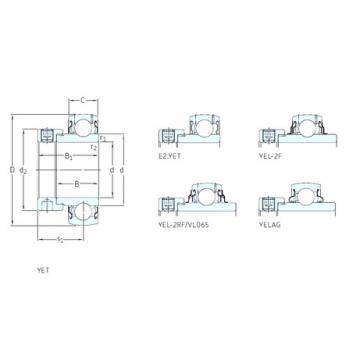 підшипник YEL204-2RF/VL065 SKF