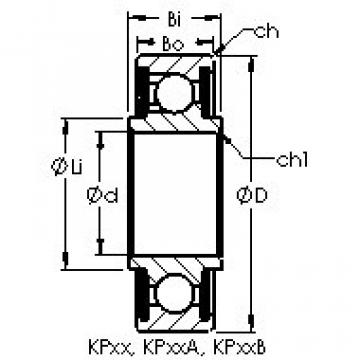 підшипник KP16B AST