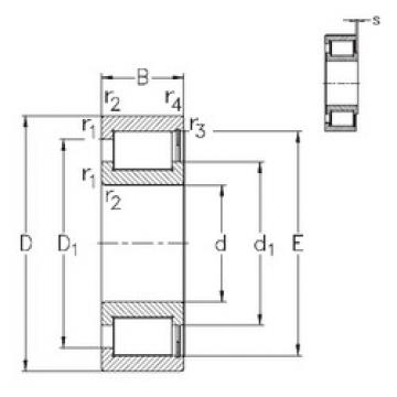 підшипник NCF2240-V NKE