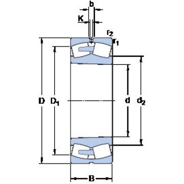 підшипник 239/630 CAK/W33 SKF