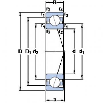 підшипник 71805 CD/HCP4 SKF