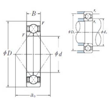 підшипник QJ215 NSK