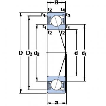 підшипник S7002 CD/P4A SKF