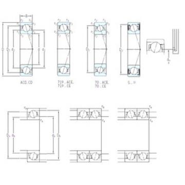 підшипник S7009 ACD/P4A SKF