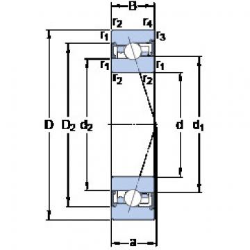 підшипник S7011 FW/HC SKF