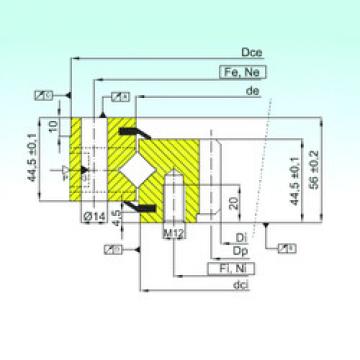 підшипник ZR1.14.0644.201-3SPTN ISB