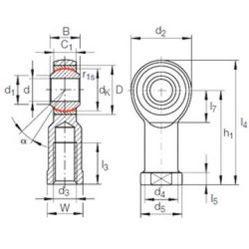 підшипник GIPFL 16 PW INA