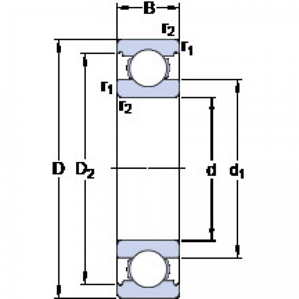 підшипник 61903 SKF #1 image