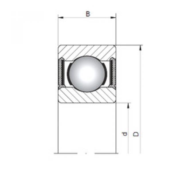 підшипник 635-2RS CX #1 image