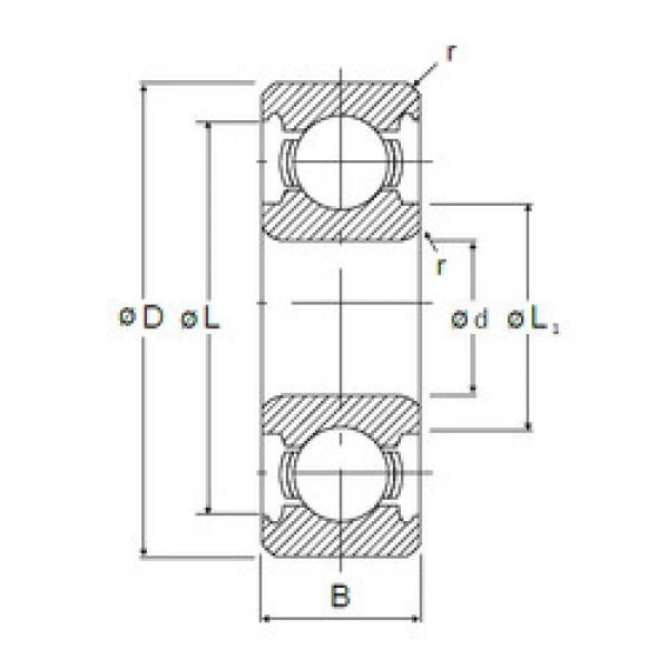 підшипник 635 NMB #1 image