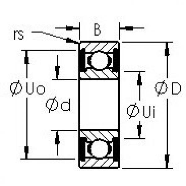 підшипник 635H-2RS AST #1 image