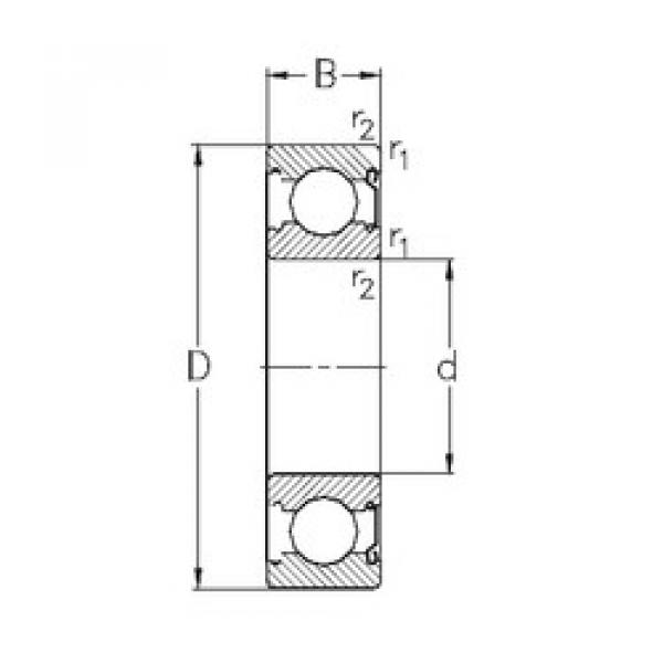 підшипник 635-Z NKE #1 image