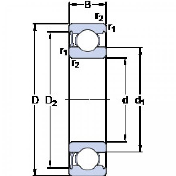 підшипник 635-RZ SKF #1 image