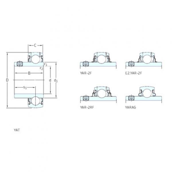 підшипник YAT207 SKF #1 image