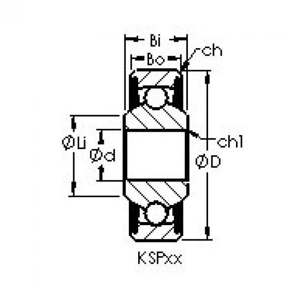 підшипник KSP4A AST #1 image