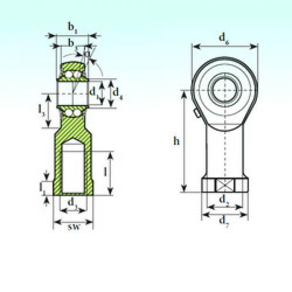 підшипник TSF 18 BB ISB #1 image