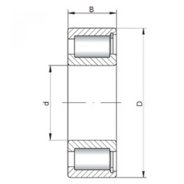 підшипник NCF2236 V ISO #1 image