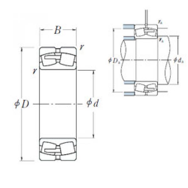 підшипник 239/630CAE4 NSK #1 image