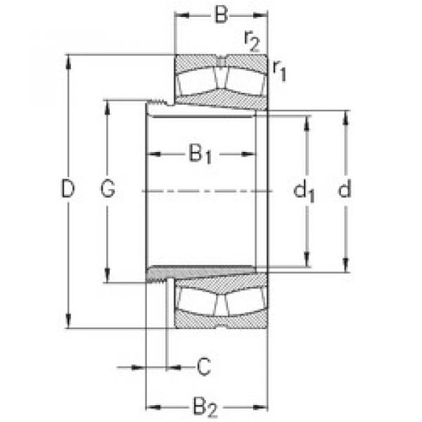 підшипник 239/630-K-MB-W33+AH39/630 NKE #1 image