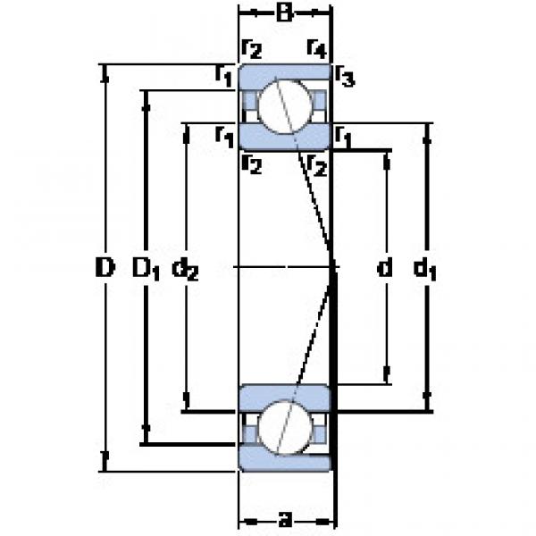 підшипник 71805 CD/HCP4 SKF #1 image