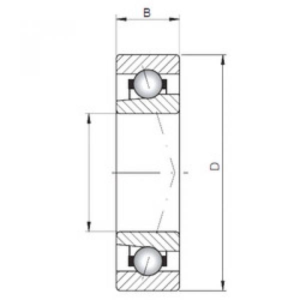 підшипник 71811 ATBP4 CX #1 image