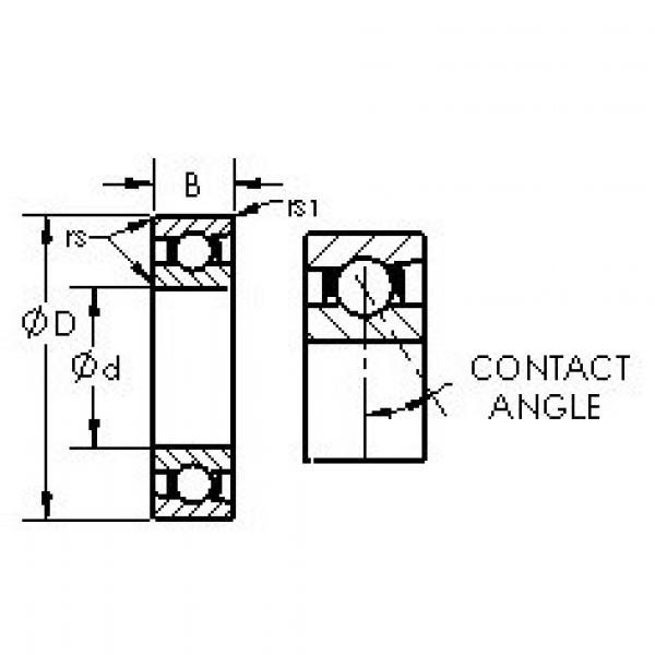 підшипник 71814C AST #1 image