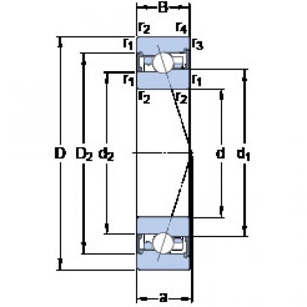 підшипник S7009 FW/HC SKF #1 image