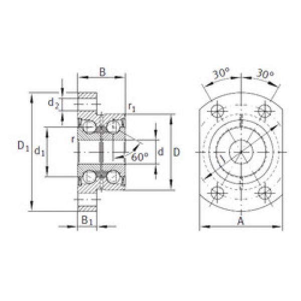 підшипник ZKLFA1050-2Z INA #1 image