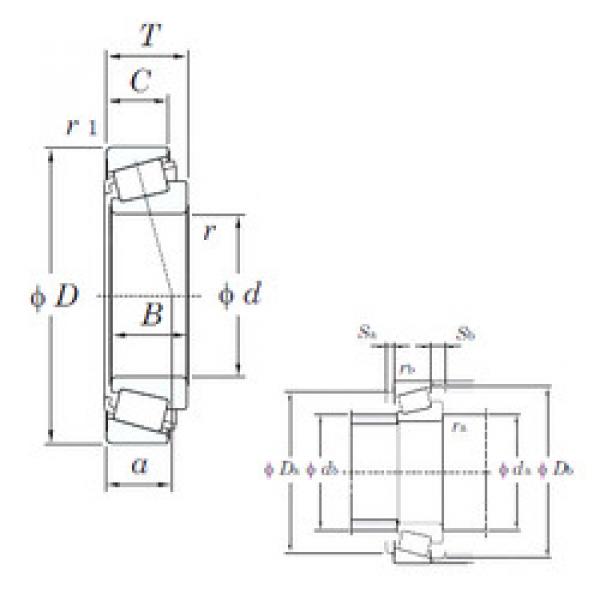 підшипник 857R/854 KOYO #1 image