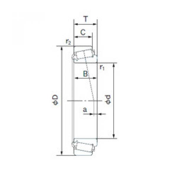 підшипник 857/854 NACHI #1 image