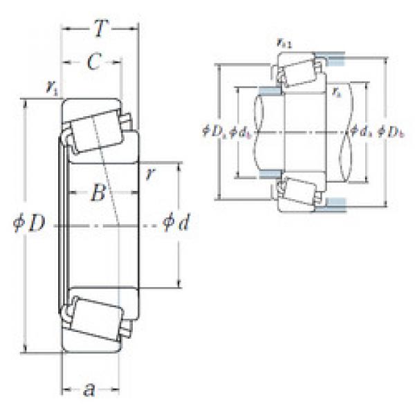 підшипник 861/854 NSK #1 image