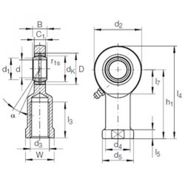 підшипник GIR 12 DO INA #1 image