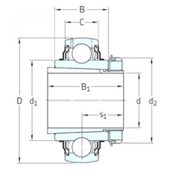 підшипник YSA213-2FK+HS2313 SKF #1 image